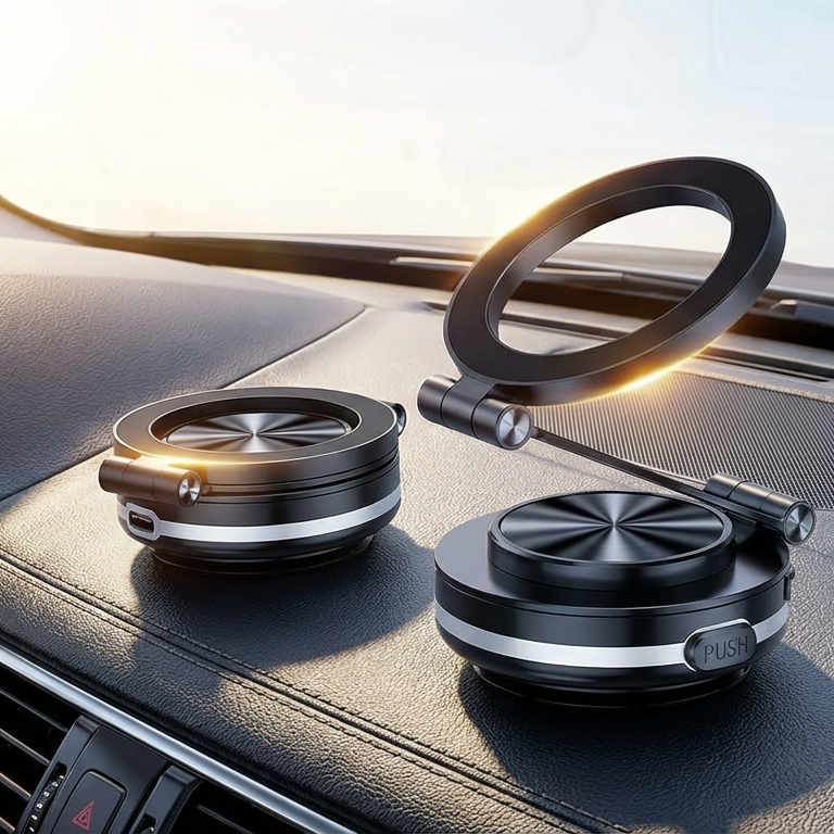 Nexor MagLock Pro  – 360° Magnetic Vacuum Car Phone Mount