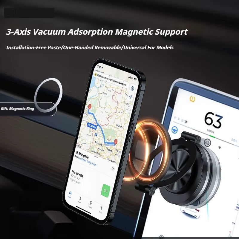 Nexor MagLock Pro  – 360° Magnetic Vacuum Car Phone Mount