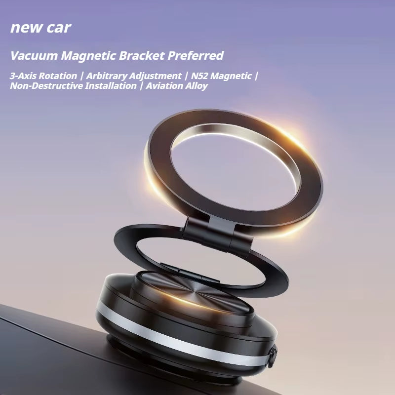 Nexor MagLock Pro  – 360° Magnetic Vacuum Car Phone Mount